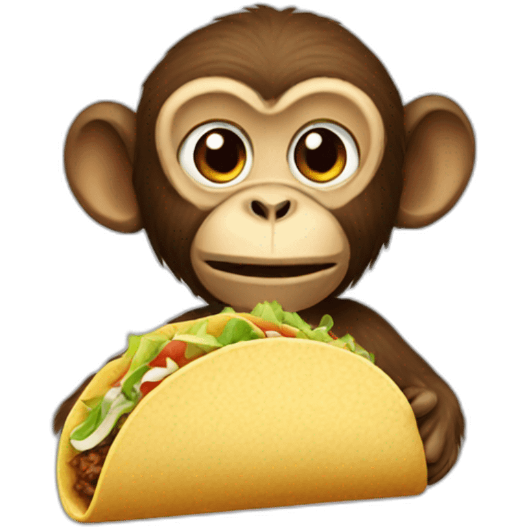 monkey-eat-tacos emoji