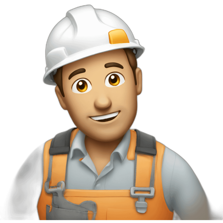 Man builder emoji