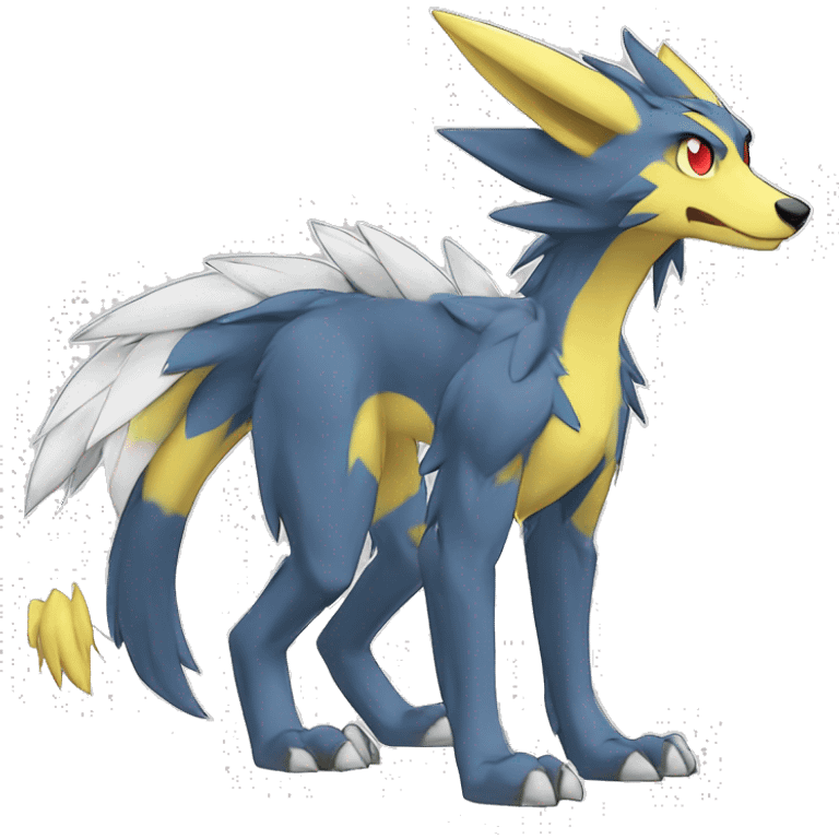 Lombax-Sergal-Zeraora-Nargacuga-Fakemon full body emoji