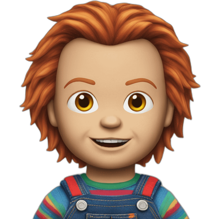 Chucky poupée emoji