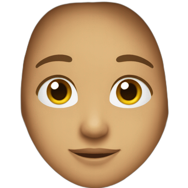 Pelo blanco joven emoji