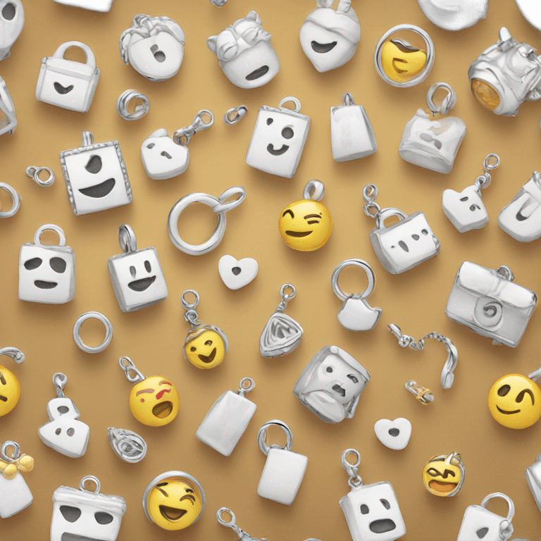 pandora charms emoji