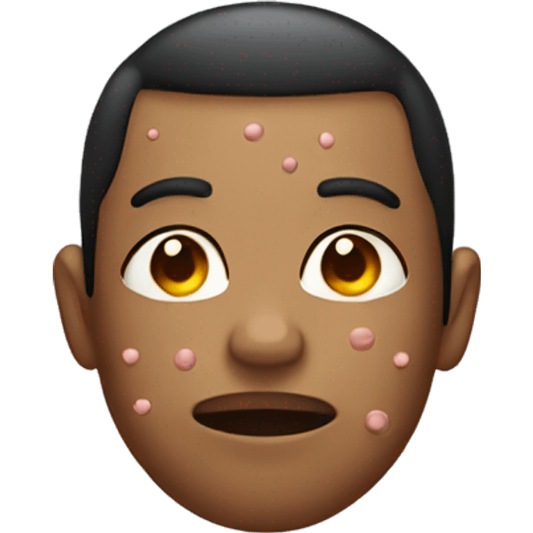  person with pimples emoji