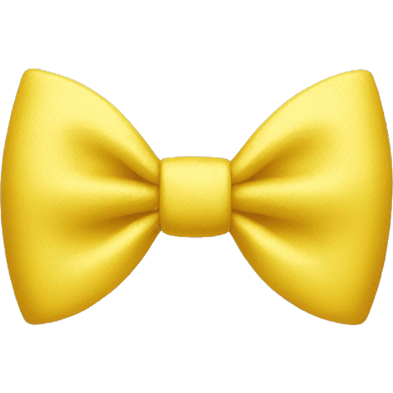 yellow bow emoji