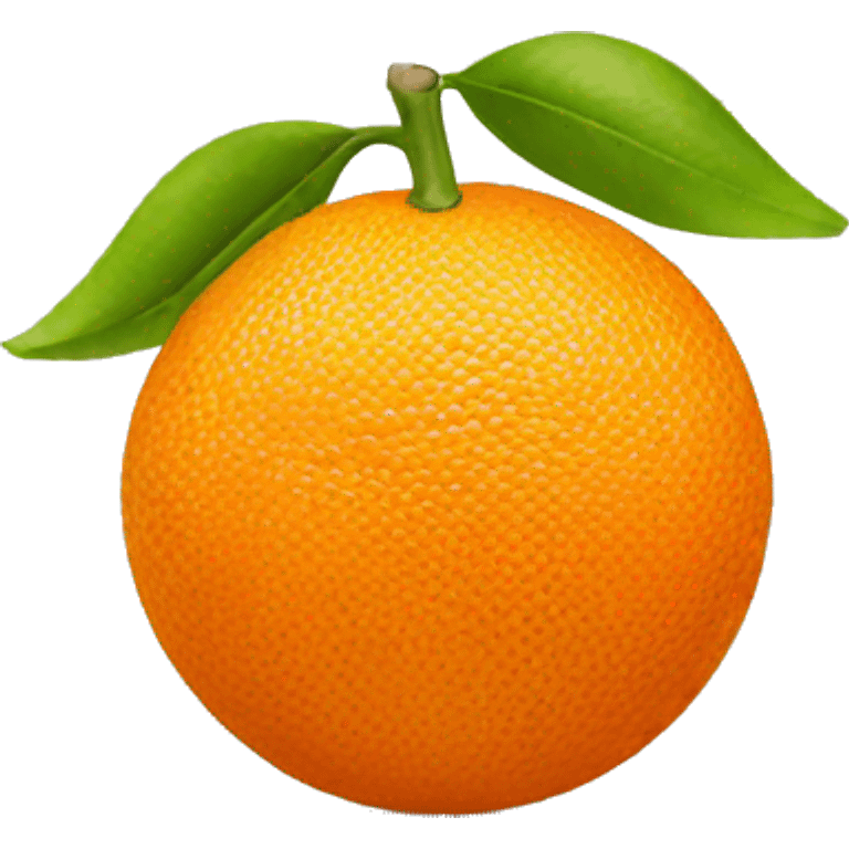 Orange fruit  emoji