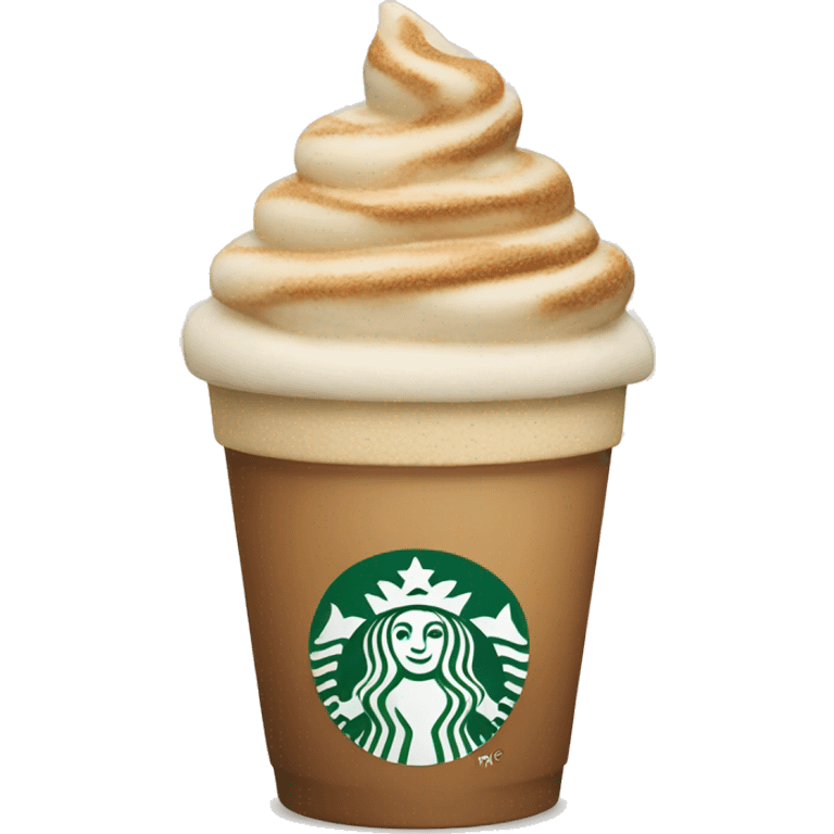 Starbucks sugar cookie latte emoji