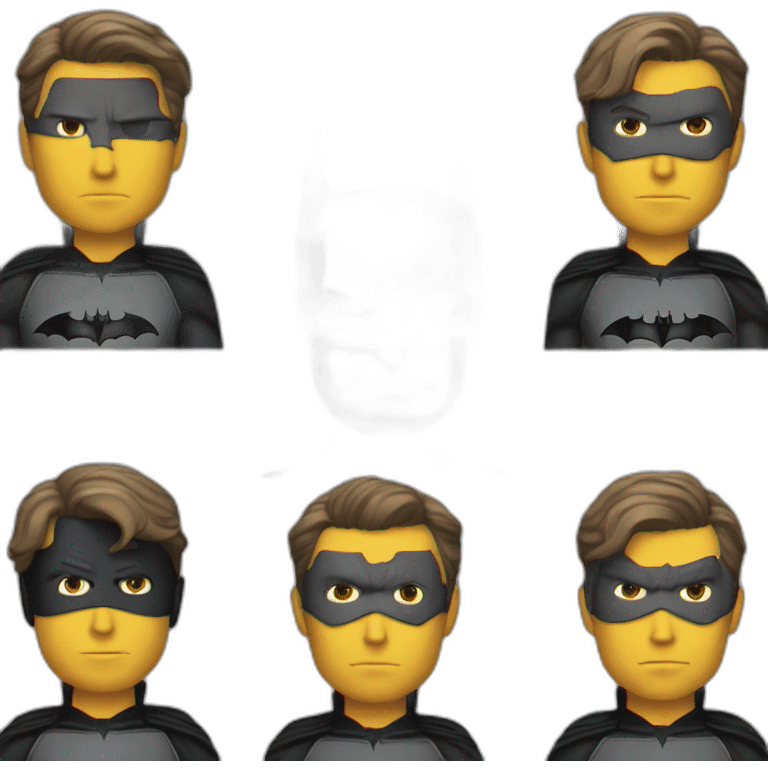 Ben Afleck as Batman emoji