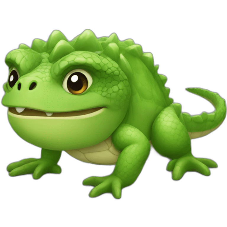 Reptile-intéligent emoji