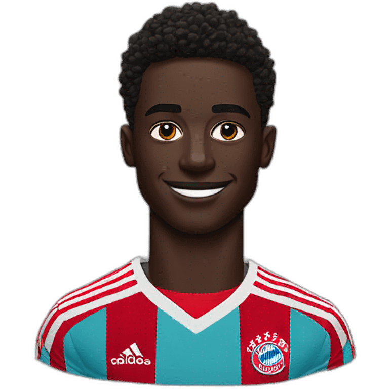 ALPHONSO DAVIES Bayern Munich jersey emoji