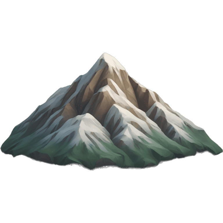 Mountain emoji