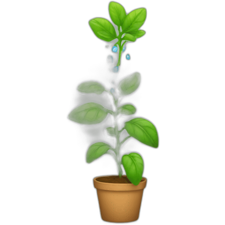 watering plant emoji