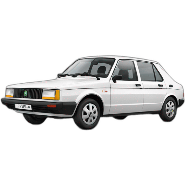 Skoda 120ls white emoji