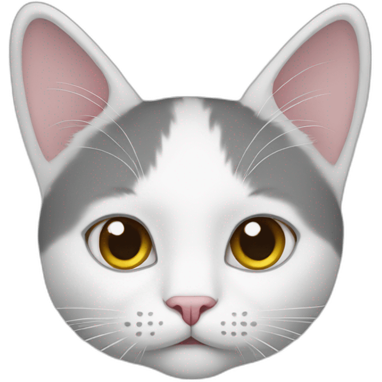 White cat emoji