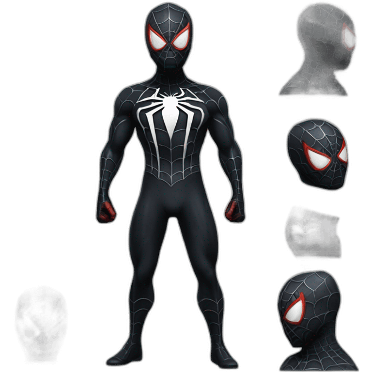 Spiderman 2 tenue venom emoji