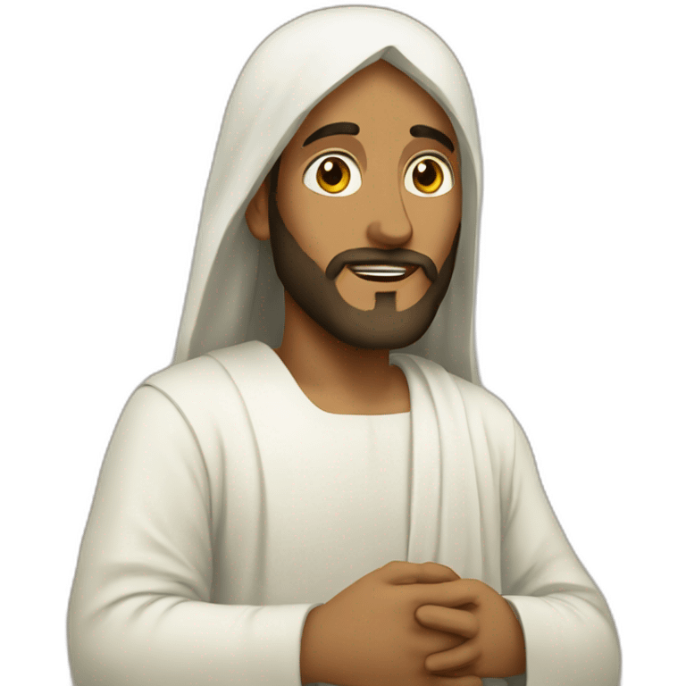 Muslim Jesus emoji