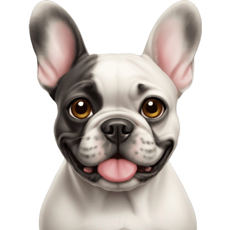 French bulldog emoji