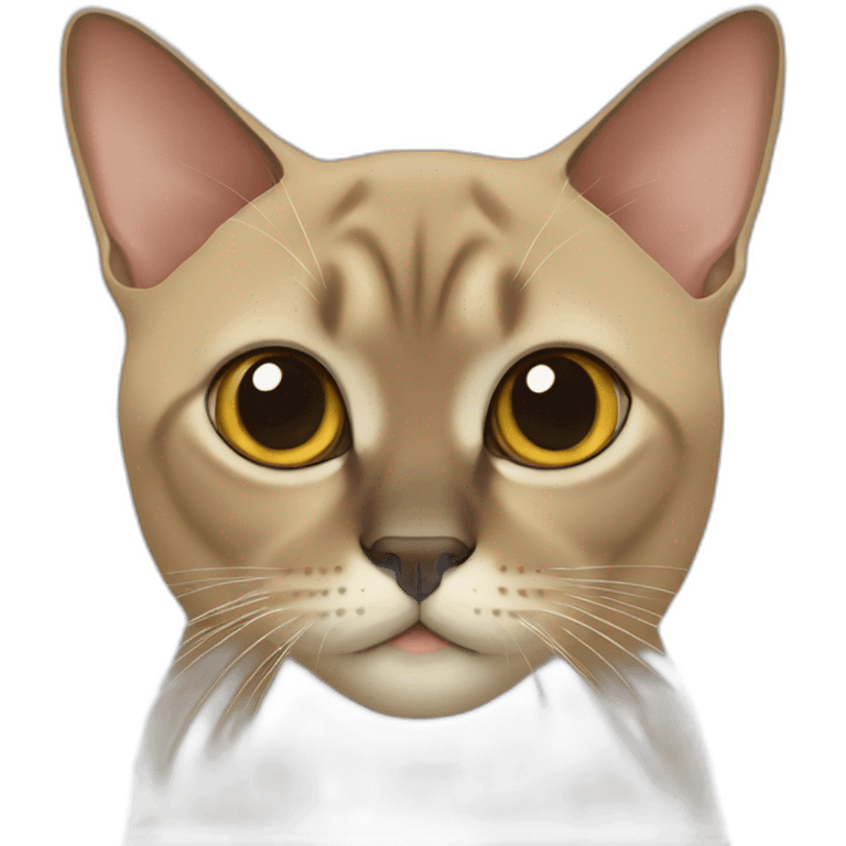 burmese cat emoji