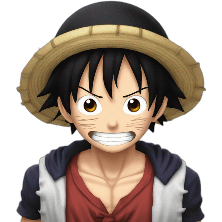 Luffy dernière gear emoji