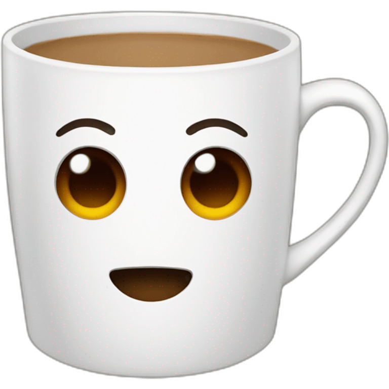 White coffe cup emoji