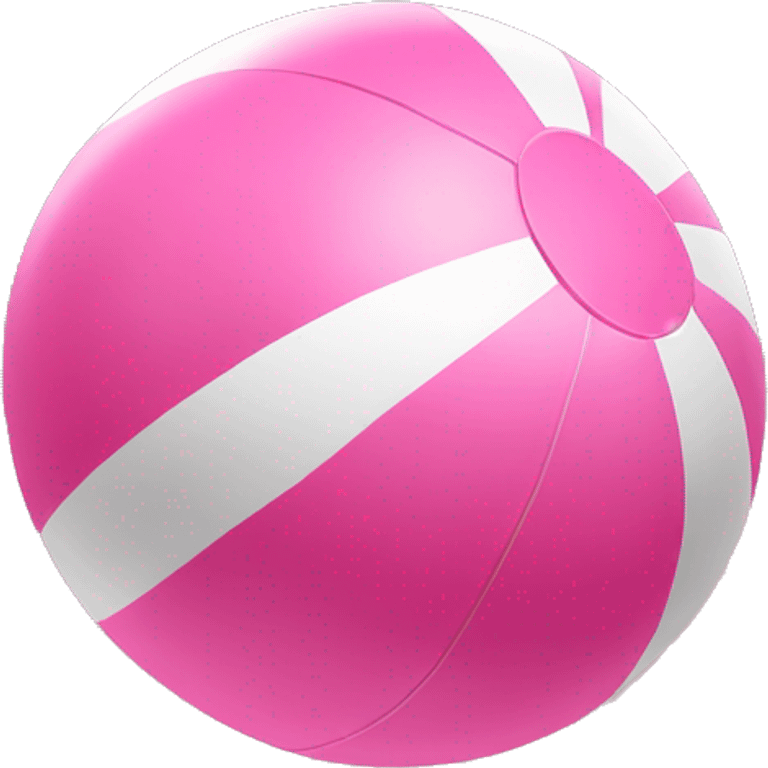 pink beach ball emoji