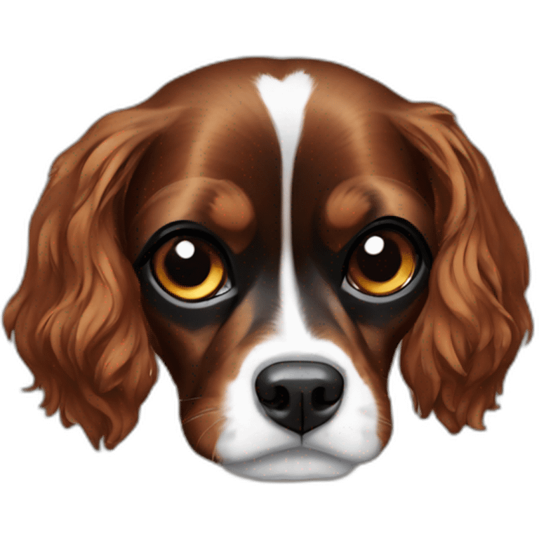 black cavalier king emoji