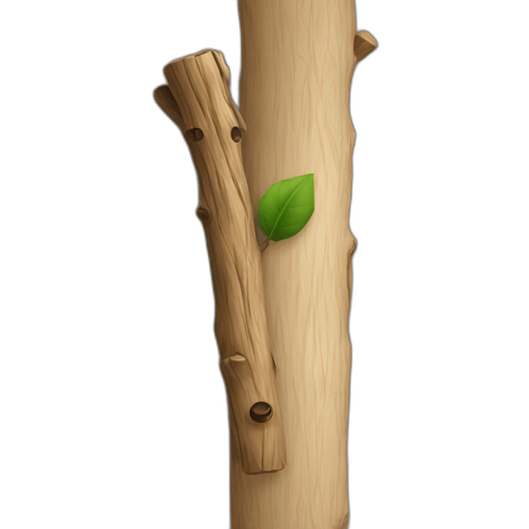 Stick from tree emoji