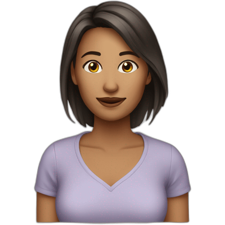 woman-testimonial emoji