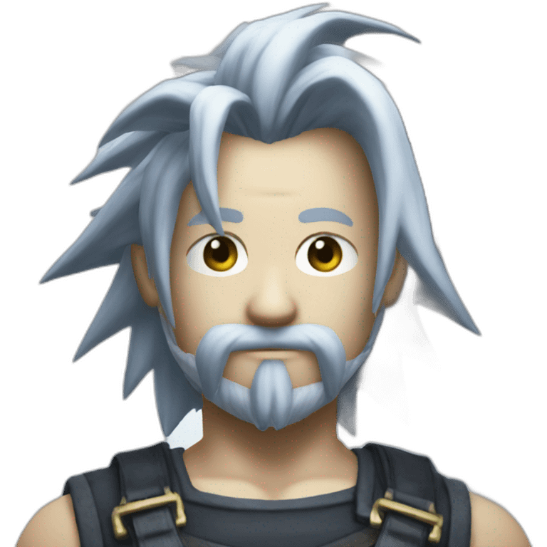 cloud from final fantasy 7 emoji