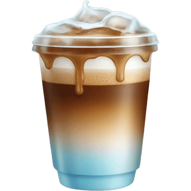 Iced coffe emoji