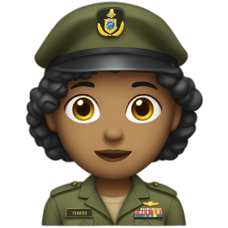 me wearing army uniform  emoji