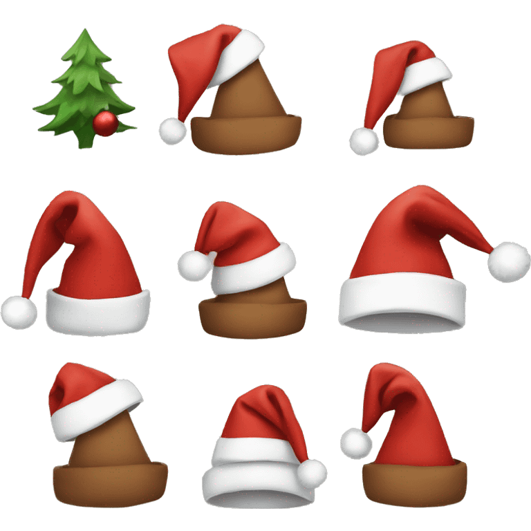 christmas hat emoji