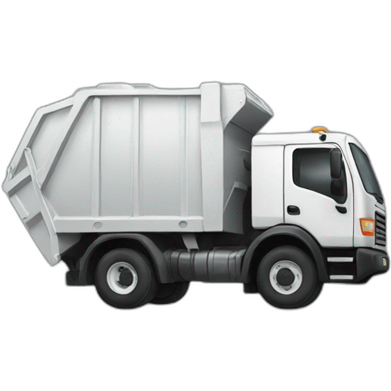 Trash truck emoji