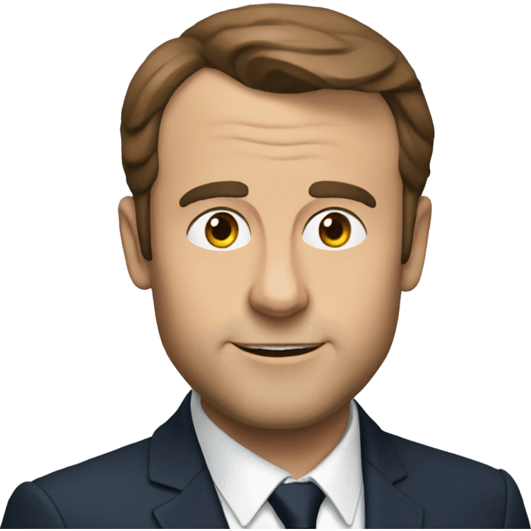 Macron au cinéma emoji