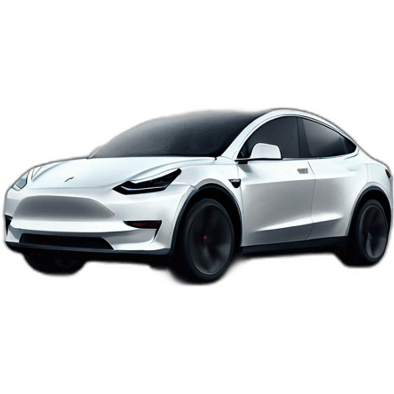 tesla model y emoji