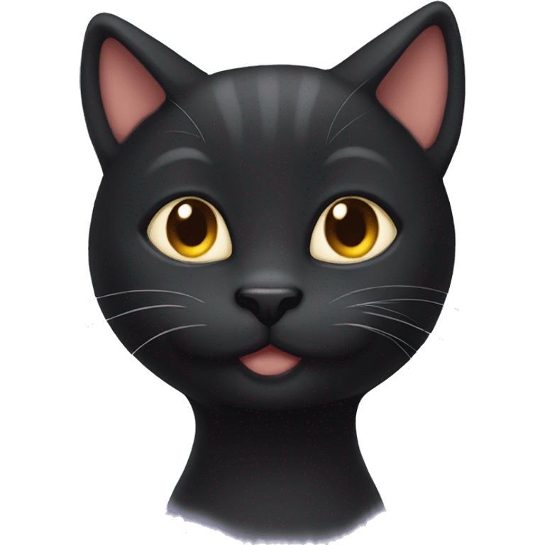 Carey black cat emoji