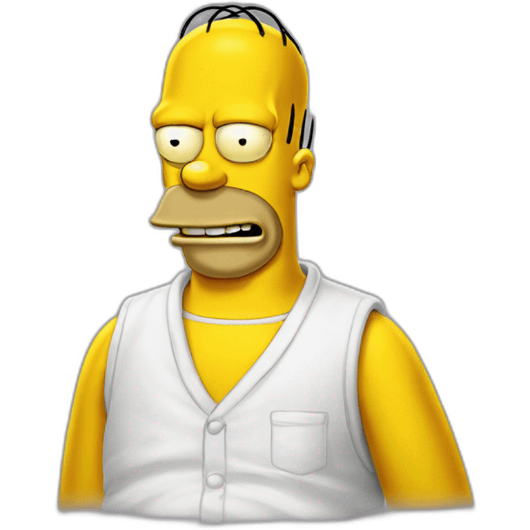 Homer Simpson dort emoji