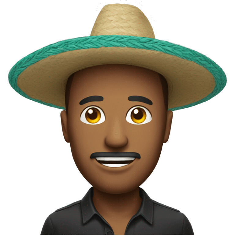 Man in sombrero emoji