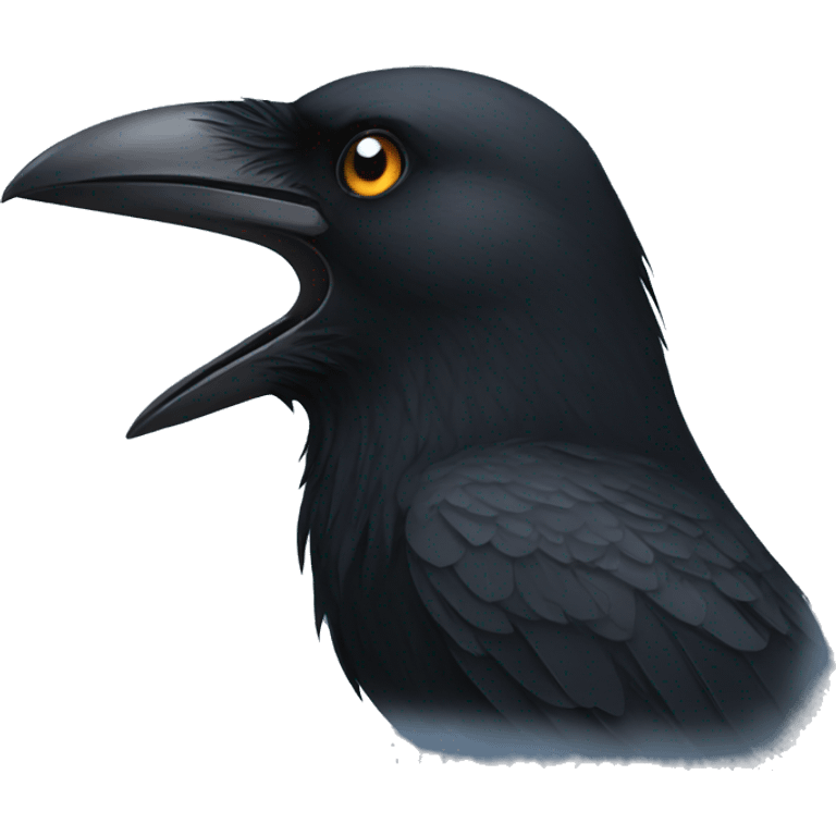 Crow emoji