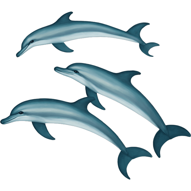 Minoan fresco dolphins emoji