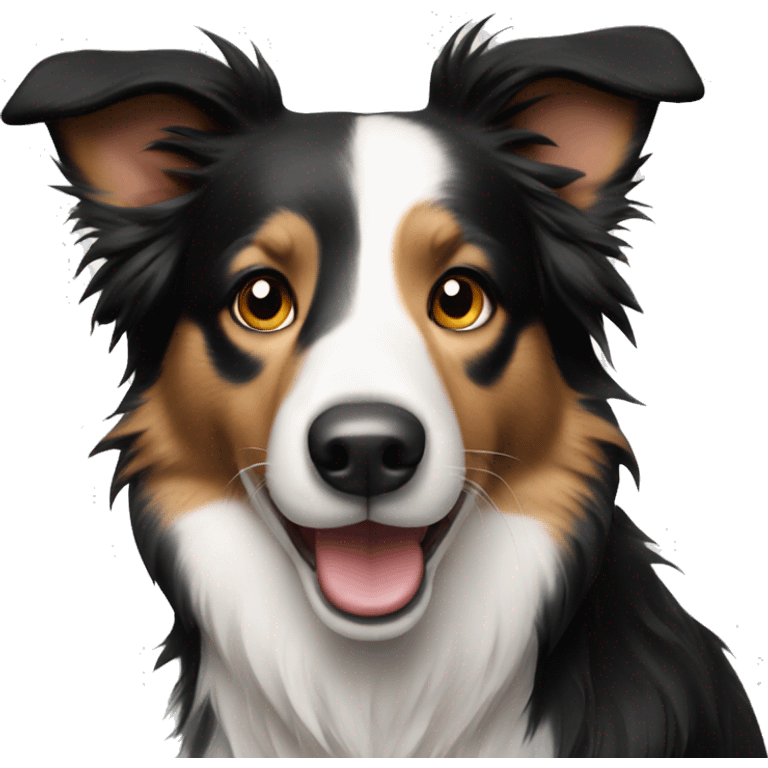 Border collie emoji