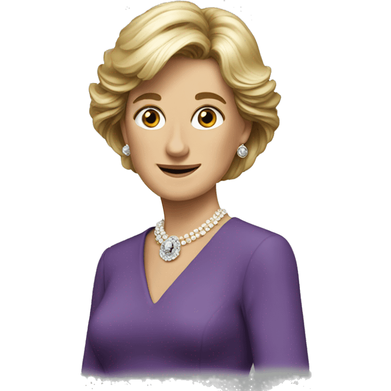 Lady Diana emoji