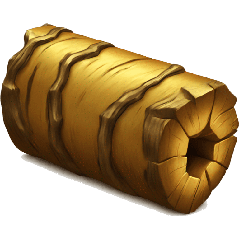 gold log emoji