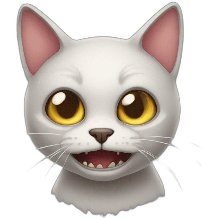 terrible horror cat emoji