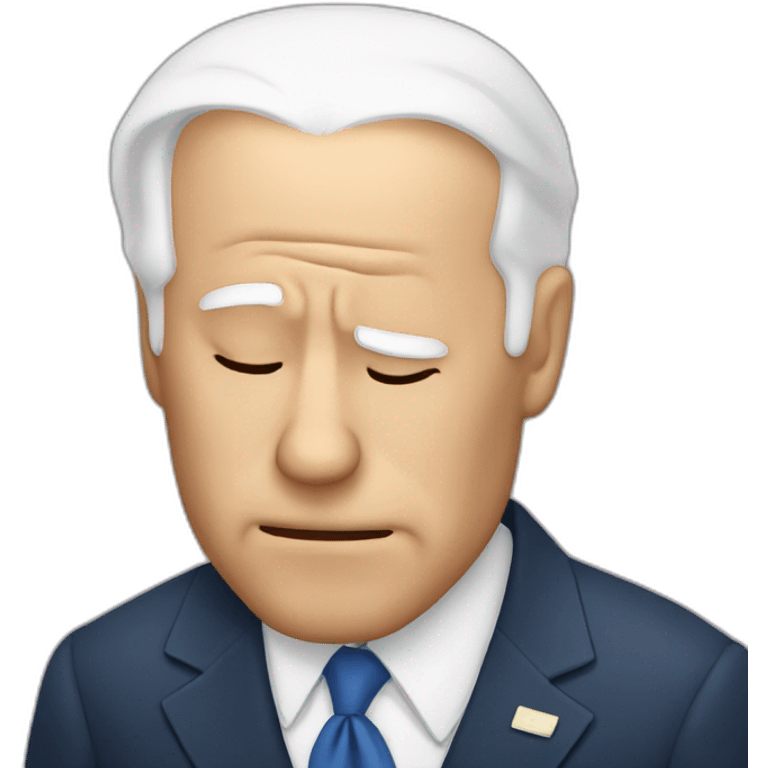 Sleepy biden emoji