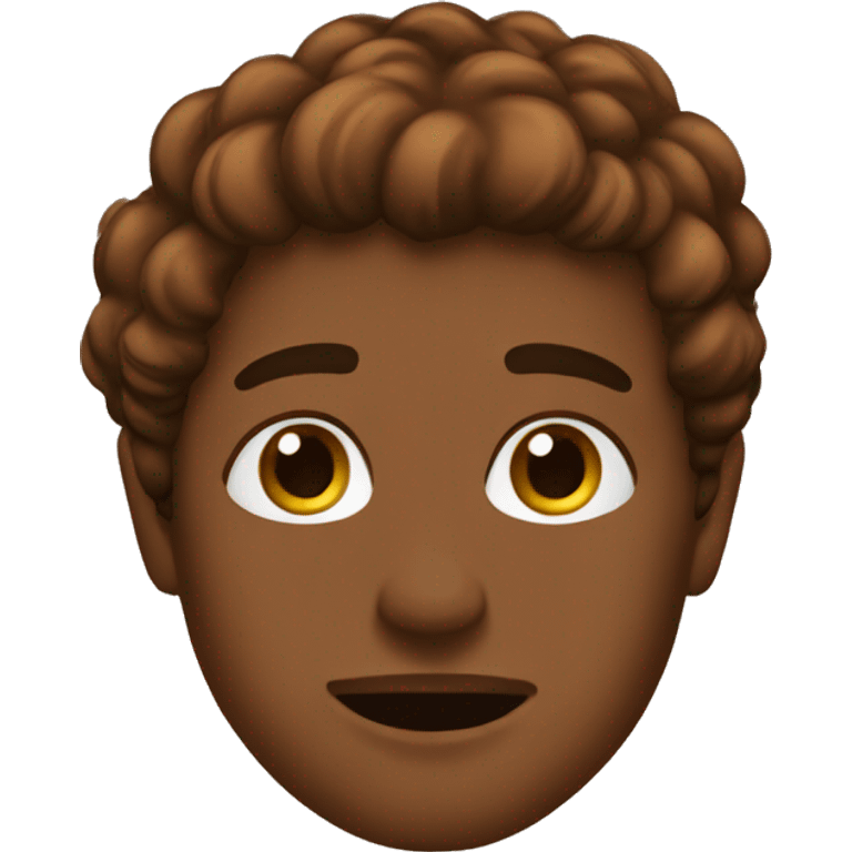 brown aesthetic emoji