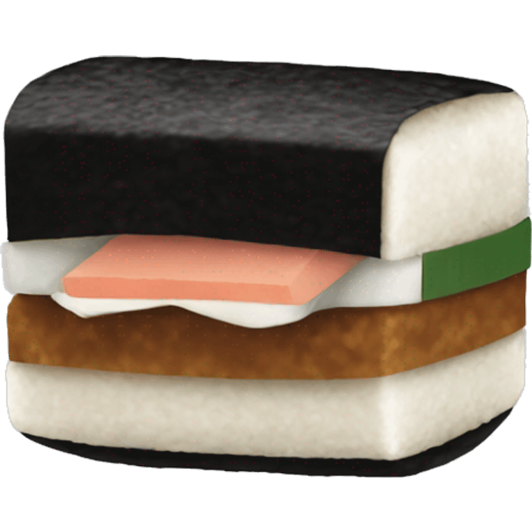 Spam musubi emoji