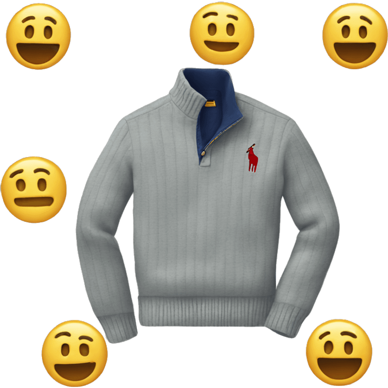 Ralph Lauren pullover emoji