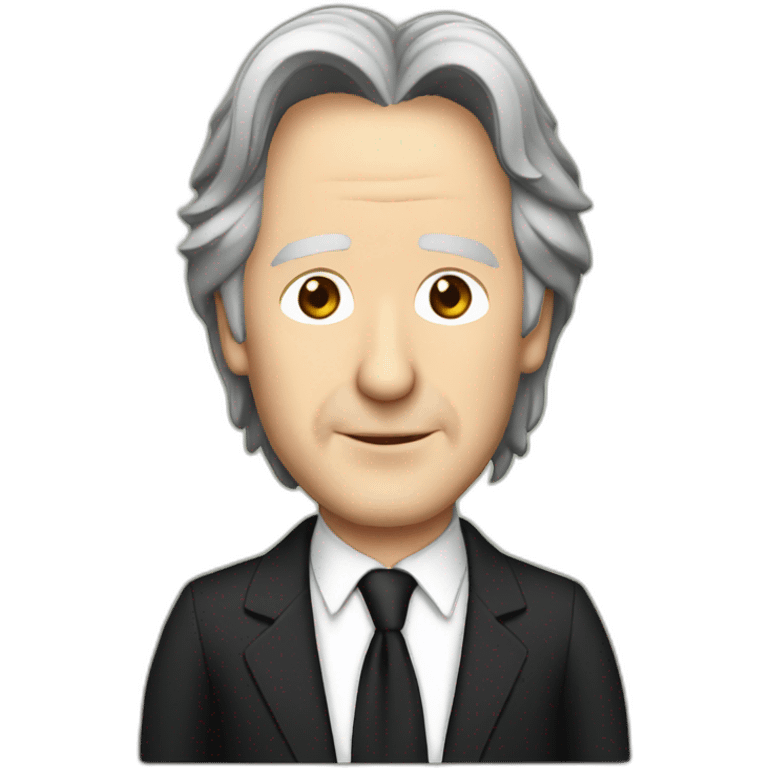 alan rickman cartoon wearing suit emoji