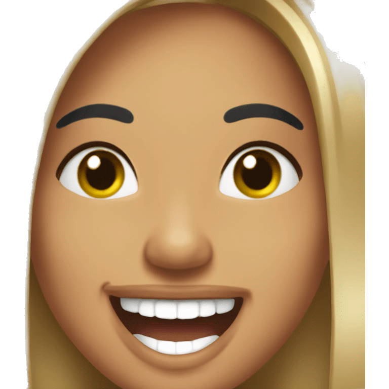 Anitta laughing iconic emoji