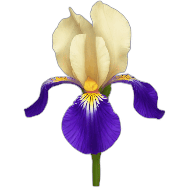 Fleur iris emoji